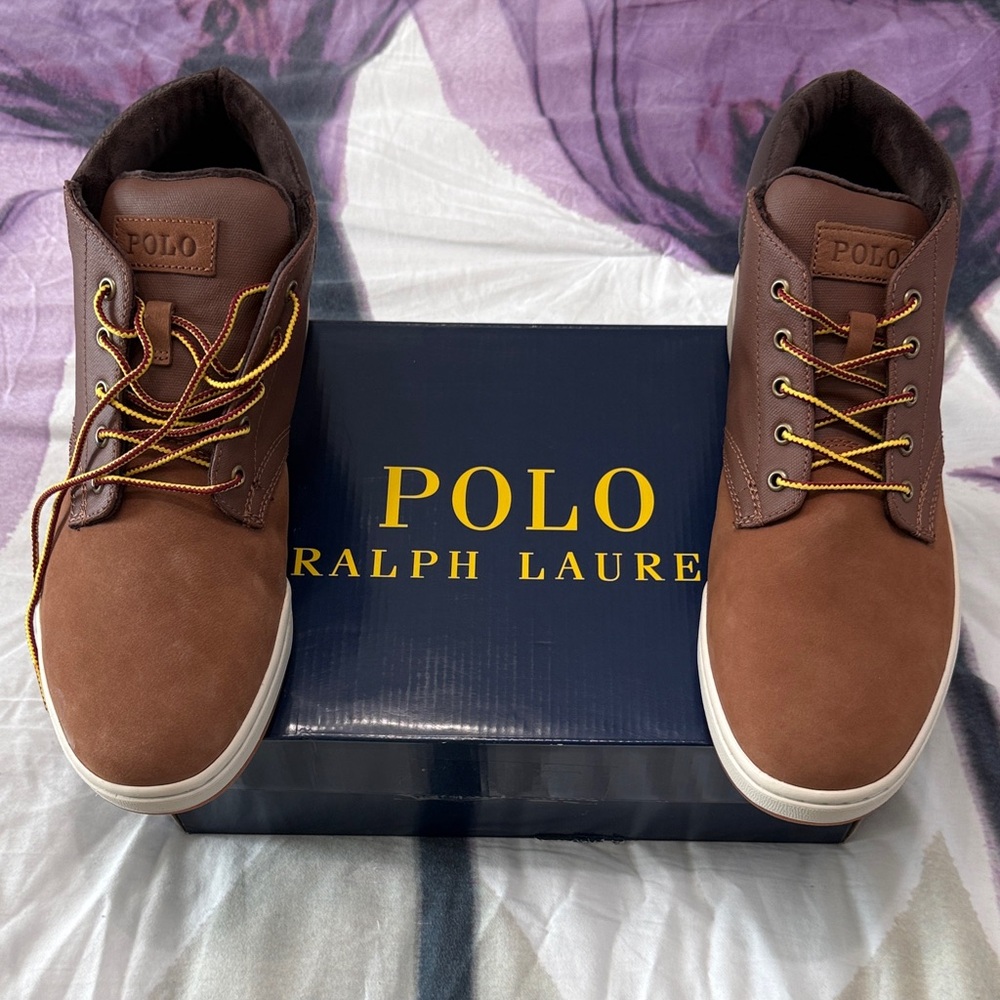 Polo by Ralph Lauren Brown Chukka Boots